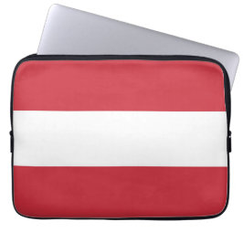 Oostenrijkse vlag laptop sleeve