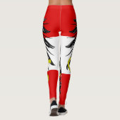 Oostenrijkse vlag leggings (Achterkant)