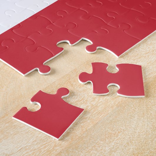 Oostenrijkse vlag legpuzzel (Zijkant)