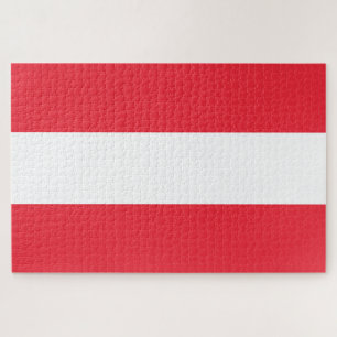 Oostenrijkse vlag legpuzzel