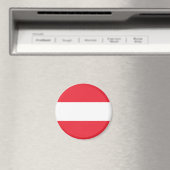 Oostenrijkse vlag magneet (Insitu (Vaatwasser))