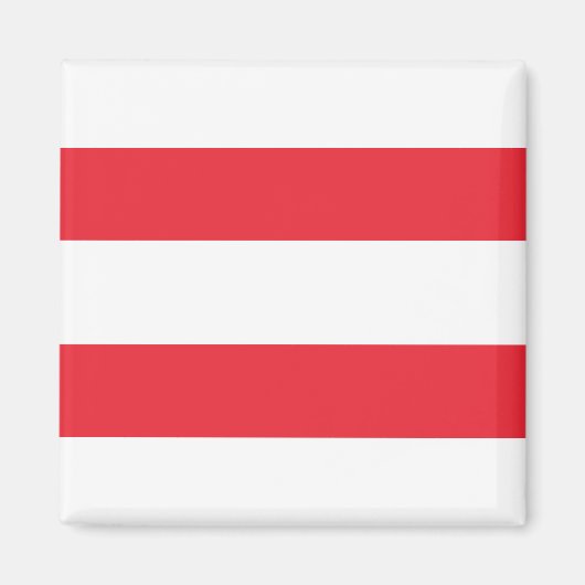 Oostenrijkse vlag magneet (Voorkant)