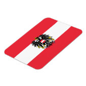 Oostenrijkse vlag magneet (Linkerzijde)