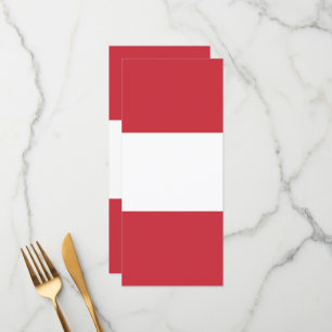 Oostenrijkse vlag menu