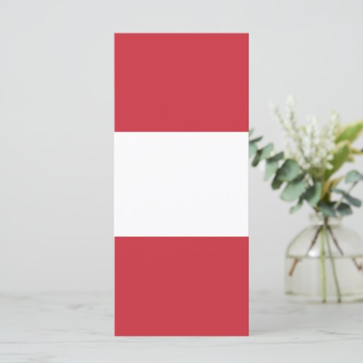 Oostenrijkse vlag menu (Staand voorkant)