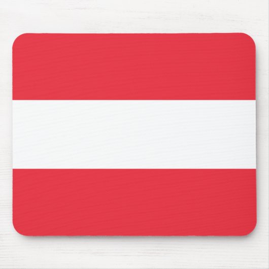 Oostenrijkse vlag muismat (Voorkant)