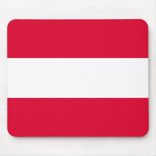 Oostenrijkse vlag muismat (Voorkant)