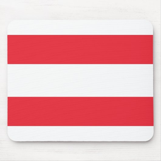 Oostenrijkse vlag muismat (Voorkant)