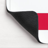 Oostenrijkse vlag muismat (Hoek)