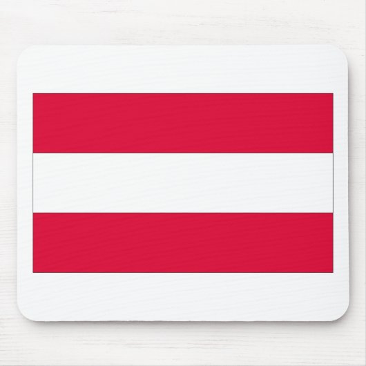Oostenrijkse vlag muismat (Voorkant)