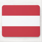 Oostenrijkse vlag muismat (Voorkant)