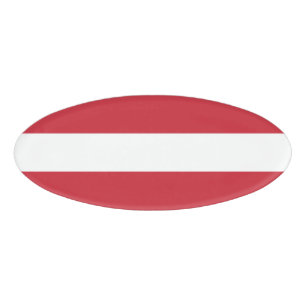 Oostenrijkse vlag naambadge