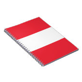 Oostenrijkse vlag notitieboek (Rechterzijde)