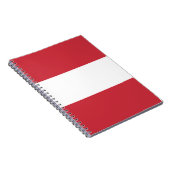 Oostenrijkse vlag notitieboek (Rechterzijde)