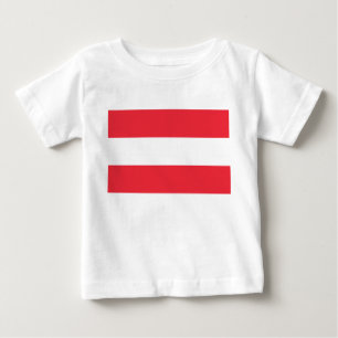 Oostenrijkse vlag (Oostenrijk) Baby T-Shirt