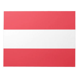 Oostenrijkse vlag (Oostenrijk) Notitieblok