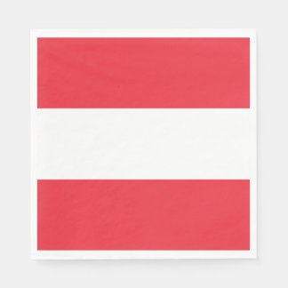 Oostenrijkse vlag (Oostenrijk) Servet
