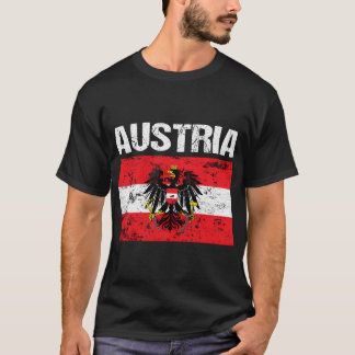 Oostenrijkse vlag Oostenrijk Wenen Eagle T T-shirt