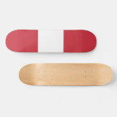 Oostenrijkse vlag persoonlijk skateboard (Horizontaal)