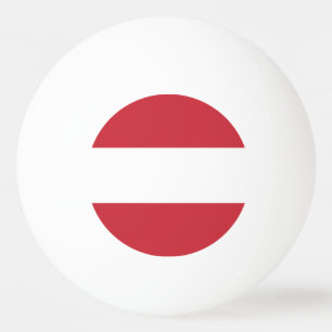 Oostenrijkse vlag pingpongbal