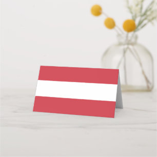 Oostenrijkse vlag plaatskaartje
