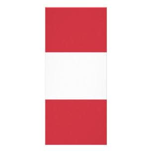 Oostenrijkse vlag reclamekaart