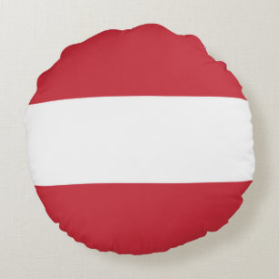 Oostenrijkse vlag rond kussen