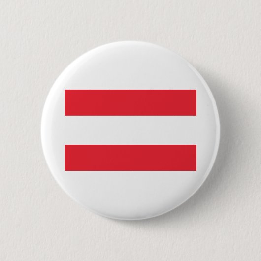 Oostenrijkse vlag ronde button 5,7 cm (Voorkant)