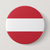 Oostenrijkse vlag ronde button 7,6 cm (Voorkant)