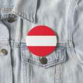 Oostenrijkse vlag ronde button 7,6 cm (In situ)