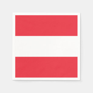 Oostenrijkse vlag servet