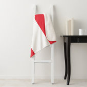 Oostenrijkse vlag Sherpa Blanket Sherpa Deken (In situ)