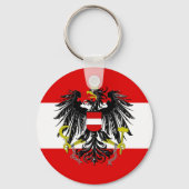 Oostenrijkse vlag sleutelhanger (Voorkant)