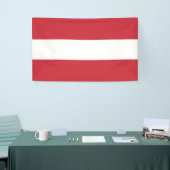 Oostenrijkse vlag spandoek (Beurs)