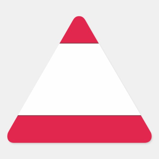 Oostenrijkse vlag sticker (Voorkant)
