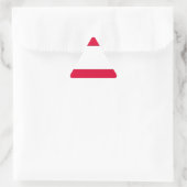 Oostenrijkse vlag sticker (Tas)
