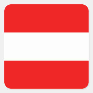 Oostenrijkse Vlag Sticker
