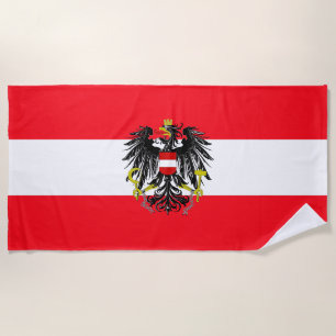 Oostenrijkse vlag strandlaken
