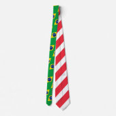 Oostenrijkse vlag stropdas (Achterkant)