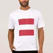 Oostenrijkse vlag t-shirt (Voorkant)