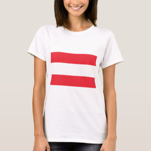 Oostenrijkse vlag t-shirt