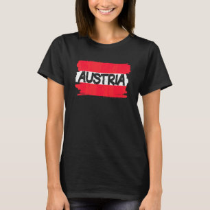 Oostenrijkse vlag t-shirt