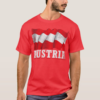 Oostenrijkse vlag t-shirt