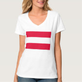 Oostenrijkse vlag t-shirt (Voorkant)