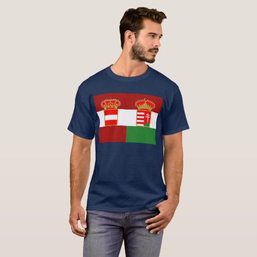 Oostenrijkse vlag t-shirt (Voorkant volledig)