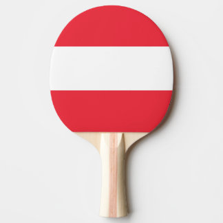 Oostenrijkse vlag tafeltennisbatje