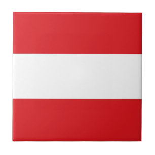 Oostenrijkse vlag tegeltje