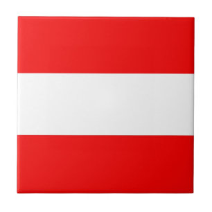 Oostenrijkse vlag tegeltje