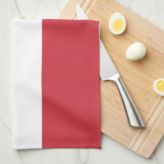 Oostenrijkse vlag theedoek (Quarter Fold)