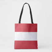 Oostenrijkse vlag tote bag (Voorkant)